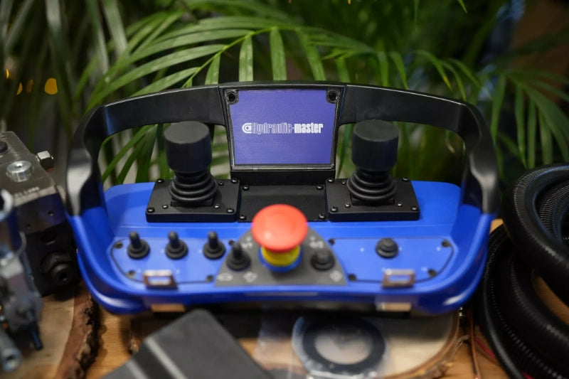 Control Remoto Scanreco + Walvoil DPX 100 para Grúa | 8 Funciones