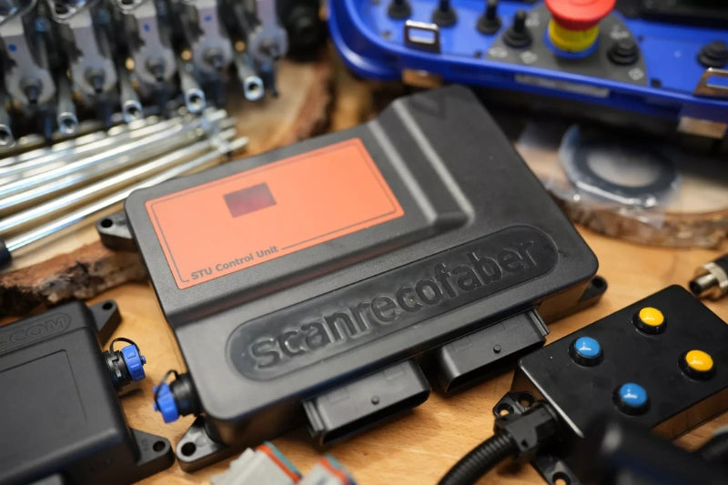 Control Remoto Scanreco + Walvoil DPX 100 para Grúa | 8 Funciones